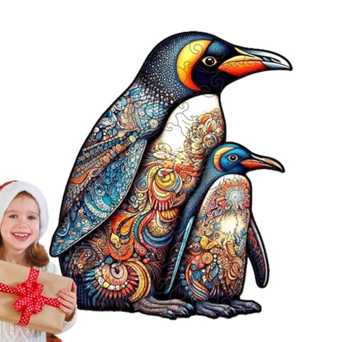 Holzpuzzle, Pinguin-Puzzlespiel | Pädagogisches Pinguin-Puzzlespielzeug | Frühpädagogische Aktivitäten, Lernspielzeug für und Mädchen, zu Hause, auf Reisen, in der Schule Holzpuzzle, Pinguin-Puzzlespiel | Pädagogisches Pinguin-Puzzlespielzeug | Frühpädagogische Aktivitäten, Lernspielzeug für und Mädchen, zu Hause, auf Reisen, in der Schule von Generisch