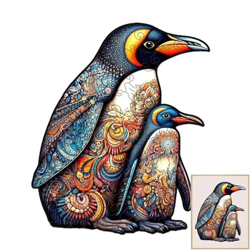 Holzpuzzle, Pinguin-Puzzlespiel | Pädagogisches Pinguin-Puzzlespielzeug | Frühpädagogische Aktivitäten, Lernspielzeug für und Mädchen, zu Hause, auf Reisen, in der Schule Holzpuzzle, Pinguin-Puzzlespiel | Pädagogisches Pinguin-Puzzlespielzeug | Frühpädagogische Aktivitäten, Lernspielzeug für und Mädchen, zu Hause, auf Reisen, in der Schule von Generisch