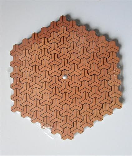 Holzpuzzle Eschercubes 15" endloses Puzzle Holz Logikspiel Logikpuzzle von Generisch