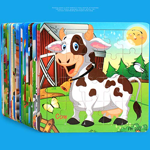 Holzpuzzle Kinder Puzzles Animals Kinderpuzzle Holz Kinderspielzeug Wooden Puzzle Vorschule Lehrreiches Spielzeug ab 3 4 5 Jahre Toddler Children Geschenke für Mädchen Jungen Holzpuzzle Kinder Puzzles Animals Kinderpuzzle Holz Kinderspielzeug Wooden Puzzle Vorschule Lehrreiches Spielzeug ab 3 4 5 Jahre Toddler Children Geschenke für Mädchen Jungen von Generisch