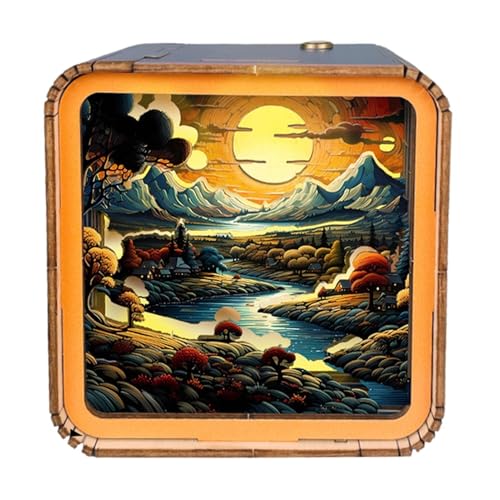 Holzpuzzle Licht | Holzpuzzle 3D Nachtlicht | Holzpuzzle bei Sonnenuntergang | 3D Nachtlicht Holzpuzzle | Holzpuzzle des Waldes | Holzpuzzle 3D LED Nachtlicht für König Holzpuzzle Licht | Holzpuzzle 3D Nachtlicht | Holzpuzzle bei Sonnenuntergang | 3D Nachtlicht Holzpuzzle | Holzpuzzle des Waldes | Holzpuzzle 3D LED Nachtlicht für König von Generisch