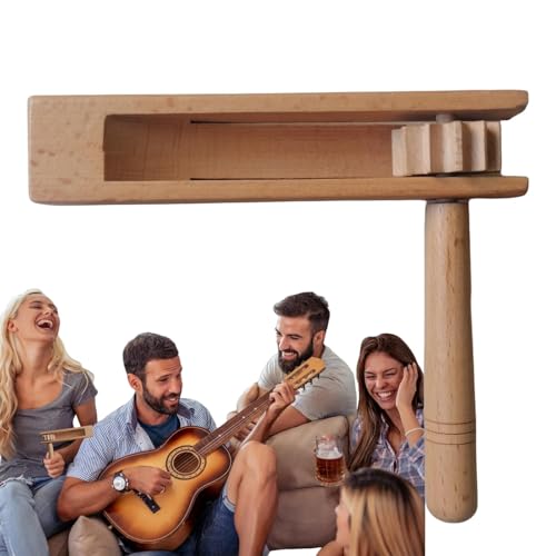 Holzratsche Geräusche Maker - Ratsche | traditionelles Matraca-Spielzeug | Ratsche Spinner Rassel für Spiele Parteien Veranstaltungen, Sportveranstaltungen von Generisch