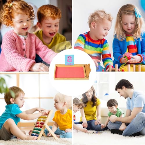 Holzsandspiel Tablett, Briefformation Sandschale | Sandschreiber für Kinder - Sensorisches Rechtschreibspiel, Buchstabenbildung Aktivität, Feinmotorik -Fähigkeiten Spielzeug für Kinder im Vorschulalte Holzsandspiel Tablett, Briefformation Sandschale | Sandschreiber für Kinder - Sensorisches Rechtschreibspiel, Buchstabenbildung Aktivität, Feinmotorik -Fähigkeiten Spielzeug für Kinder im Vorschulalte von Generisch