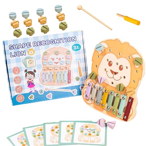Holzspielzeug für Babys | Interaktives Muster Zuordnungsspiel Mit Steckbrett | Sinnesentwicklungsspiel zur Feinmotorik & Vorschullernen Holzspielzeug für Babys | Interaktives Muster Zuordnungsspiel Mit Steckbrett | Sinnesentwicklungsspiel zur Feinmotorik & Vorschullernen von Generisch