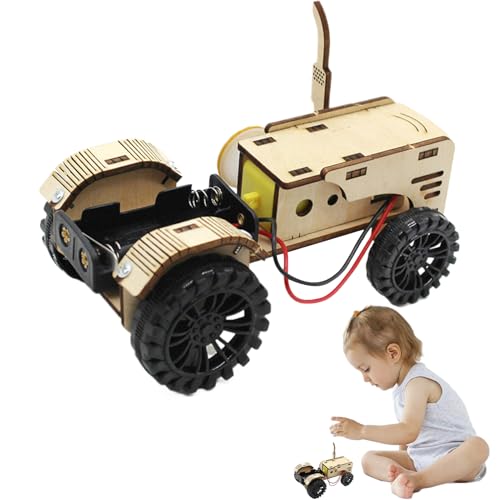 Holztraktor -Puzzle - handgefertigte Modell -Traktor -Kits | 3D Engineering Tractor Puzzle | Kinderspielzeug für Grundschule STEM -Kinder | Bastelbaukits für und Mädchen Holztraktor -Puzzle - handgefertigte Modell -Traktor -Kits | 3D Engineering Tractor Puzzle | Kinderspielzeug für Grundschule STEM -Kinder | Bastelbaukits für und Mädchen von Generisch