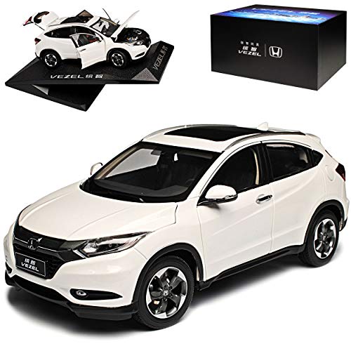 Hon-da HR-V Vezel SUV Weiss 2. Generation Ab 2015 1/18 PA*u*d*i Modell Auto Hon-da HR-V Vezel SUV Weiss 2. Generation Ab 2015 1/18 PA*u*d*i Modell Auto von Generisch