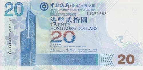 Hong Kong Pick-Nr: 335a bankfrisch (I) 2003 20 Dollars (Banknoten für Sammler) von Generisch