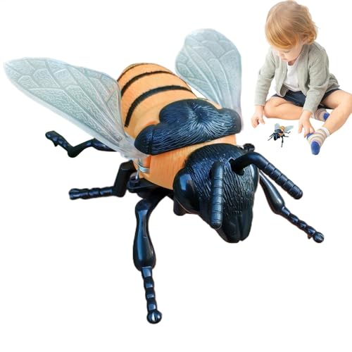 Honigbienenspielzeug,Bienenspielzeug für Kinder | Uhrwerk- -Modell - Realistische Honigbienenfigur, Modellfigur, Lernspielzeug für, Mädchen und Kinder im Alter von 3–5 Jahren Honigbienenspielzeug,Bienenspielzeug für Kinder | Uhrwerk- -Modell - Realistische Honigbienenfigur, Modellfigur, Lernspielzeug für, Mädchen und Kinder im Alter von 3–5 Jahren von Generisch