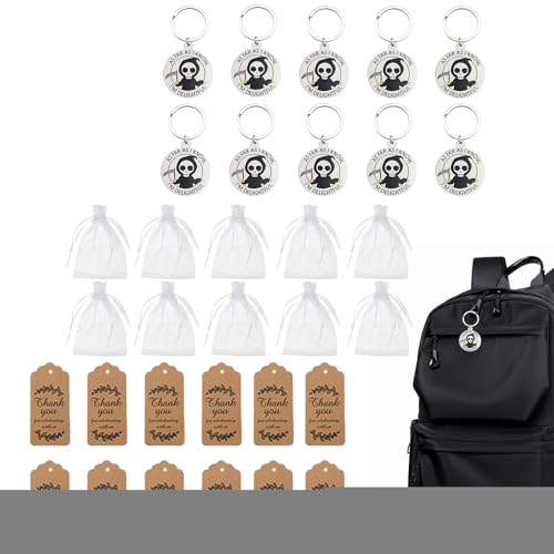 Horror-Schlüsselanhänger-Set, 12-teiliges Halloween-Schlüsselanhänger-Kollektion, niedliches Charm-Zubehör für Rucksack, Schulranzen- , Klassenzimmer, Geburtstag, Weihnachten, Valentinstag, Party Horror-Schlüsselanhänger-Set, 12-teiliges Halloween-Schlüsselanhänger-Kollektion, niedliches Charm-Zubehör für Rucksack, Schulranzen- , Klassenzimmer, Geburtstag, Weihnachten, Valentinstag, Party von Generisch