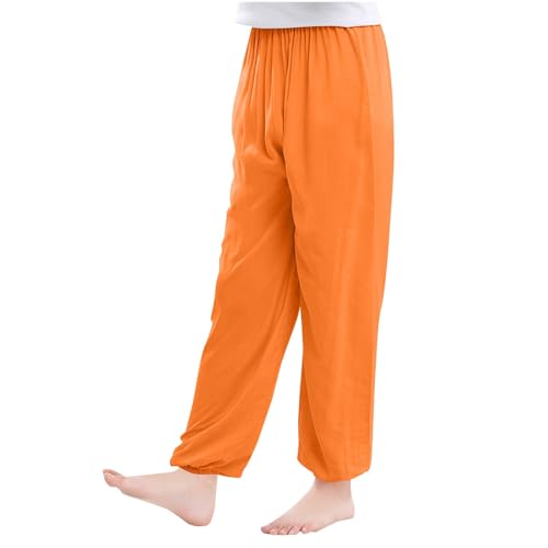Hose für Jungen, Mädchen, Srping Kleidung, Baggy Harems, Bündchen, Sommer-Arbeitshose, elastische Taille, Yoga, Laufen, Fußball, Trainingshose, lässig, weich, Radfahren Hose für Jungen, Mädchen, Srping Kleidung, Baggy Harems, Bündchen, Sommer-Arbeitshose, elastische Taille, Yoga, Laufen, Fußball, Trainingshose, lässig, weich, Radfahren von Generisch