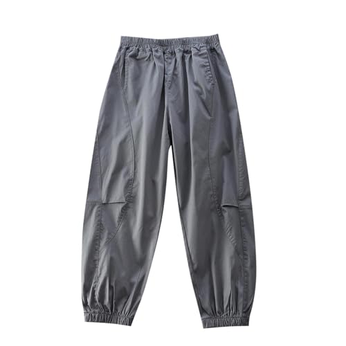 Hose für Mädchen, umweltfreundlich, weich, Bambus, Arbeitshose, atmungsaktiv, Knöcheljogger, Kinder, dehnbarer Bund, lockere Passform, Hose für Sommer, legere Outfits Hose für Mädchen, umweltfreundlich, weich, Bambus, Arbeitshose, atmungsaktiv, Knöcheljogger, Kinder, dehnbarer Bund, lockere Passform, Hose für Sommer, legere Outfits von Generisch