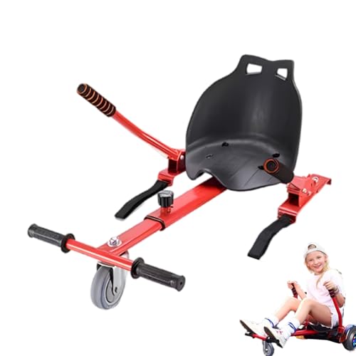 Hoverboard-Befestigung, Kart-Sitz Hoverboard | Hover-Kart-Ständer Mit Verstellbarer Rahmenlänge | Allgemeines Go-Kart-Zubehör, Passende Balance-Scooter Kinder Und Erwachsene von Generisch