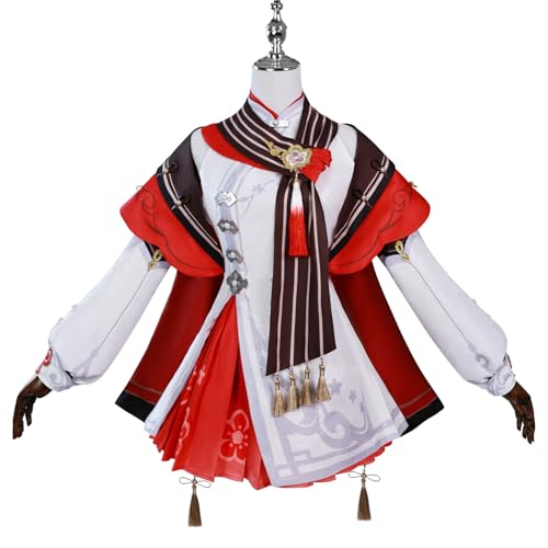 Hu Tao Xiangling Cosplay-Kostüm, Mantel, Kleid, komplettes Set, Halloween-Outfit für Damen, Uni, Erwachsene Hu Tao Xiangling Cosplay-Kostüm, Mantel, Kleid, komplettes Set, Halloween-Outfit für Damen, Uni, Erwachsene von Generisch