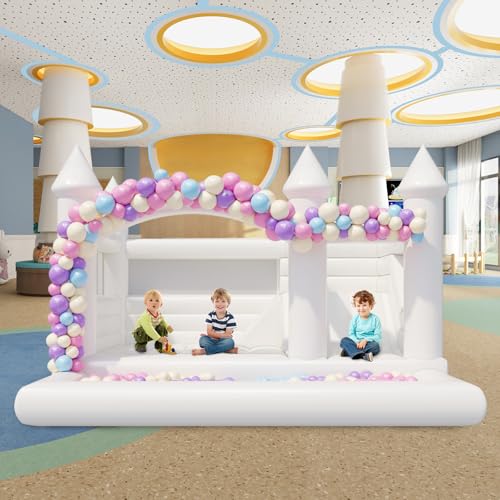 Hüpfhaus mit Rutsche und Bällebad für Erwachsene und Kinder, ideal für Partys und Veranstaltungen von Generisch