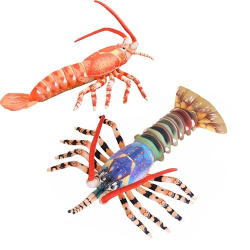 HummerStofftier, australisches HummerPlüschkissen, Kuschelpuppe, Schlafkissen für Autositz, Schreibtisch, Bett, Sofa, Schlafzimmer, Erwachsene, Mädchen, Jungen (A#+B#) von Generisch