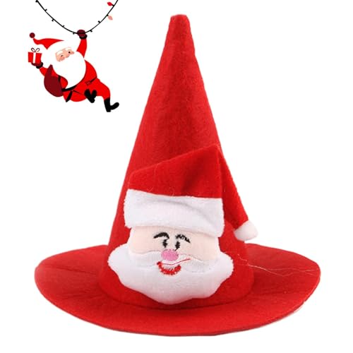 Hund Weihnachten Nikolausmütze - Weihnachtsmütze Nikolausmützen | Foto Requisiten Cosplay Kostüm Zubehör, Spitzhut Katze Hüte für Kleine Mittlere Große Katzen Hunde Hund Weihnachten Nikolausmütze - Weihnachtsmütze Nikolausmützen | Foto Requisiten Cosplay Kostüm Zubehör, Spitzhut Katze Hüte für Kleine Mittlere Große Katzen Hunde von Generisch