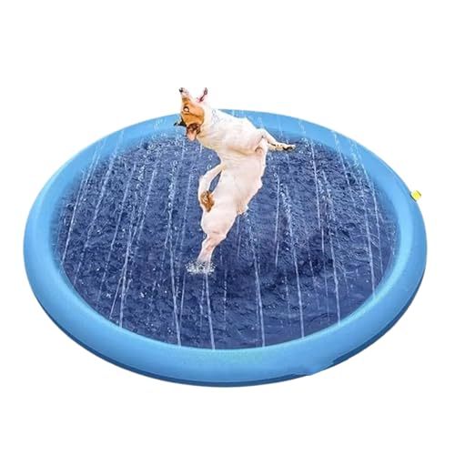 Hunde Planschbecken,Sommer Wasserspielzeug | Sommer Outdoor Spielzeug Für Kinder Haustiere Gemeinschaftsfeste Geburtstagsfeiern Familienpicknicks Park Spielplätze von Generisch