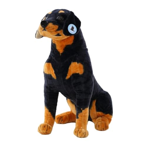 Hundeplüschspielzeug für Kinder,Plüsch Deutscher Schäferhund | Kuscheltier Stoffhund Figur | Hautfreundlicher, realistischer Hundeplüschspielzeug für Kinder,Plüsch Deutscher Schäferhund | Kuscheltier Stoffhund Figur | Hautfreundlicher, realistischer von Generisch