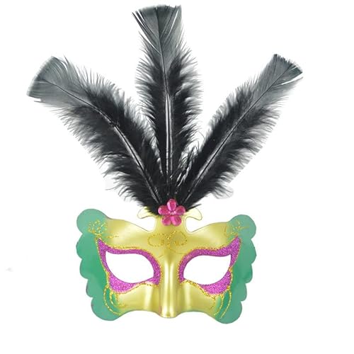 Hworks Venedig Federmalerei Cosplay Maske Party Halbgesichtsabdeckung Halloween Kostüm Requisiten Hworks Venedig Federmalerei Cosplay Maske Party Halbgesichtsabdeckung Halloween Kostüm Requisiten von Generisch