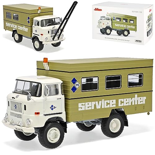 IFA W50 Koffer LKW Fortschritt Service 1/32 Schuco Modell Auto Modell Auto von Generisch