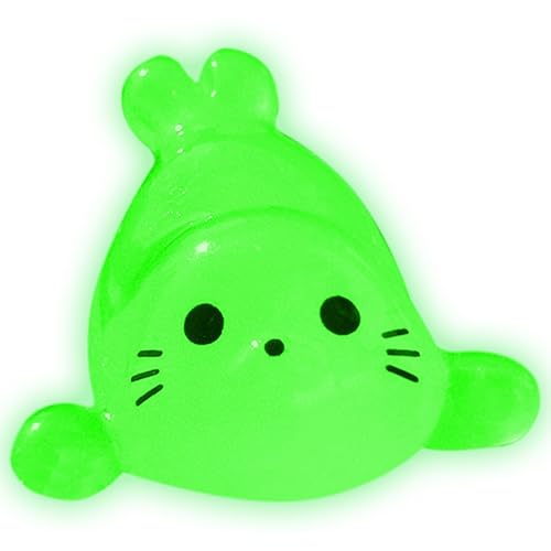 Im Dunkeln leuchtende Tierfiguren – niedliche Robben-Mini-Figuren, Stressabbau, Siegelfiguren, Puppenhaus und Aquarium-Dekoration, Siegel-Themen-Partygeschenke für Kinder und Sammler Im Dunkeln leuchtende Tierfiguren – niedliche Robben-Mini-Figuren, Stressabbau, Siegelfiguren, Puppenhaus und Aquarium-Dekoration, Siegel-Themen-Partygeschenke für Kinder und Sammler von Generisch