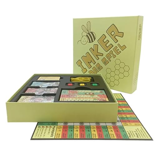 Imker - Das Brettspiel, Familien-Brettspiel für 2-4 Spieler, Spannendes Imkerei-Strategiespiel von Generisch