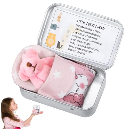 In Box | Und Blechdose Kleine Geschenke - Gefüllte Winzige Weiche Bärenpuppenspielzeug Schlafdecke, Minipuppenzubehör, Partydekoration Für Weihnachts- Und Geburtstagsfeiern In Box | Und Blechdose Kleine Geschenke - Gefüllte Winzige Weiche Bärenpuppenspielzeug Schlafdecke, Minipuppenzubehör, Partydekoration Für Weihnachts- Und Geburtstagsfeiern von Generisch