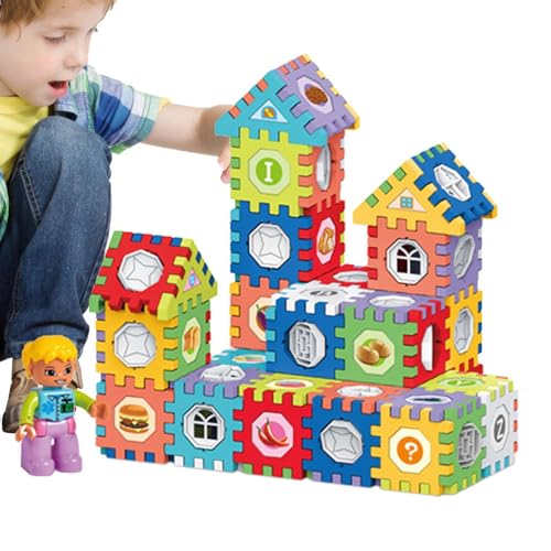 Ineinandergreifende Puzzle-Bausteine,Ineinandergreifende Bausteine ,Kleine Bausteinsets | Pädagogische Verbindungsblöcke für interaktives Eltern-Kind-Spielzeug in der Schule Ineinandergreifende Puzzle-Bausteine,Ineinandergreifende Bausteine ,Kleine Bausteinsets | Pädagogische Verbindungsblöcke für interaktives Eltern-Kind-Spielzeug in der Schule von Generisch