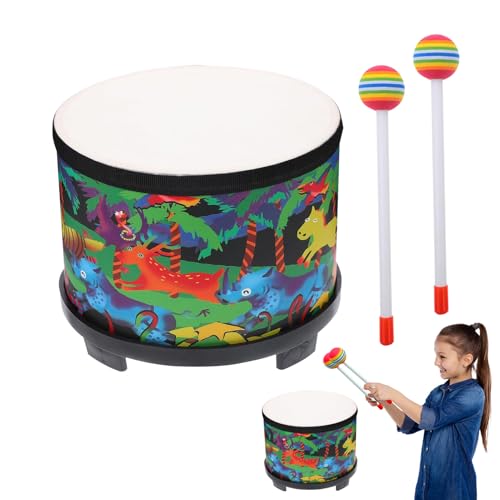 Instrument der Percussion für Babys - Holztrommel mit lustigen Klängen für Kinder, Bildungsspielzeug, ideal für musikalisches Lernen, Weihnachten oder Geburtstagsgeschenk | Stimuliert die Entwicklung von Generisch