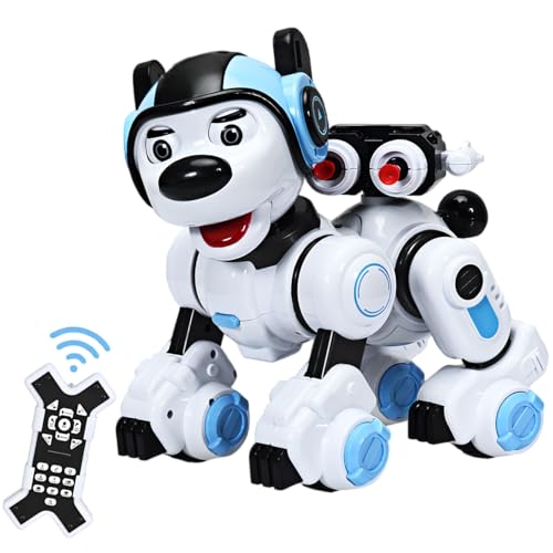 Intelligenter Roboter für Kinder mit künstlicher Intelligenz Hund Polizist interaktiver Programmierbarer Hund Roboter Ferngesteuerter Infrarot Fortschrittliche Technologie Touch Sprechen und Bellen von Generisch