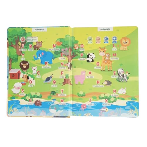 Interaktive Bücher, Baby Talk Book Für Sprachlernen, Frühe Bildung, Elektronisches Design Mit 260 Wörtern Und 14 Engagierte Themen, Sprachentwicklung Für Kinder Im Kindergarten Kinder Interaktive Bücher, Baby Talk Book Für Sprachlernen, Frühe Bildung, Elektronisches Design Mit 260 Wörtern Und 14 Engagierte Themen, Sprachentwicklung Für Kinder Im Kindergarten Kinder von Generisch