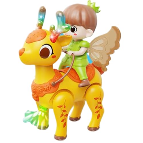 Interaktives Baby Walking Toy - Musical Crawling Activity Spielzeug mit Lichtern und Geräuschen | Entwicklungsbodenspielspielzeug für Kinder, sensorisches Wachstum und motorische Fähigkeiten Training von Generisch