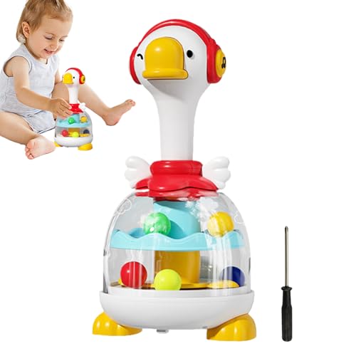 Interaktives Ball-Popper-Spielzeug, Ball-Popper-Spielzeug für Kinder, Musical Ente Mädchen Spinner, Sound-und Lichtball-Spring-Spinner-, interaktives Rebound-Design für Zuha Interaktives Ball-Popper-Spielzeug, Ball-Popper-Spielzeug für Kinder, Musical Ente Mädchen Spinner, Sound-und Lichtball-Spring-Spinner-, interaktives Rebound-Design für Zuha von Generisch