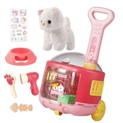 Interaktives Spielzeug - Kinderwagen Zubehör Für Haustierpflege Spielzeug - Realistische Streicheltiere Zum Rollenspiel Für Kleinkinder Kindergeburtstag Baby Mädchen Spielspaß Interaktives Spielzeug - Kinderwagen Zubehör Für Haustierpflege Spielzeug - Realistische Streicheltiere Zum Rollenspiel Für Kleinkinder Kindergeburtstag Baby Mädchen Spielspaß von Generisch
