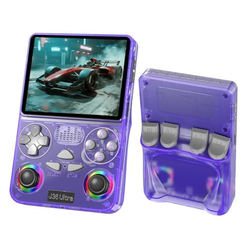 J36 Retro-Handheld-Spielekonsole, 8,9 cm (3,5 Zoll), Videospieler, 5G, globaler Netzwerk-Simulator, WLAN 20+ von Generisch