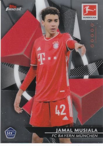 Jamal Musiala Rookie Bayern Saison 2019/20 Topps Finest Fußball Sammelkarte 82 Jamal Musiala Rookie Bayern Saison 2019/20 Topps Finest Fußball Sammelkarte 82 von Generisch