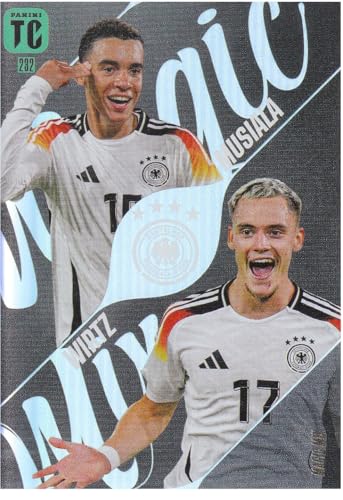Jamal Musiala & Florian Wirtz Youngster Sturm-Duo DFB-Team, Panini Top Class Fußball Sammelkarte 232 von Generisch