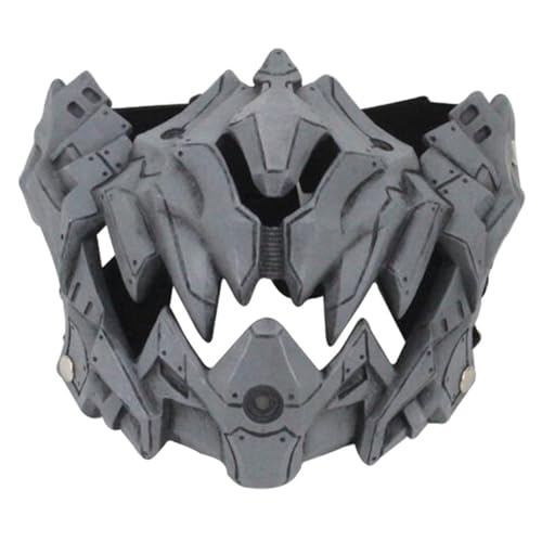 Japanische Anime Mechanische Cosplay Maske Harz Halloween Tanzparty Kostüm Maske Requisiten (Tiger) von Generisch