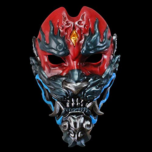Japanische Samurai Prajna Cosplay Maske Harz Halloween Tanzparty Kostüm Maske Requisiten Japanische Samurai Prajna Cosplay Maske Harz Halloween Tanzparty Kostüm Maske Requisiten von Generisch