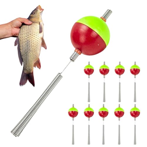 Jig-Rasseln zum, Welsrasseln zum,10X winterlich attraktive Rassel-Angelköder - Doppelte Farben, Kugeltyp, Angelrasseln, Winter-Angelrute, erweiterte Teile Jig-Rasseln zum, Welsrasseln zum,10X winterlich attraktive Rassel-Angelköder - Doppelte Farben, Kugeltyp, Angelrasseln, Winter-Angelrute, erweiterte Teile von Generisch