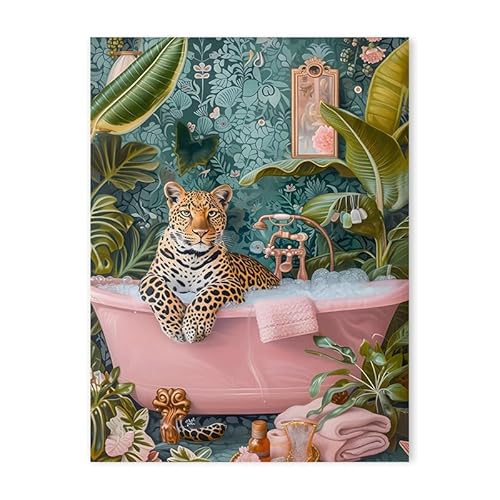Jigsaw Puzzle 1000 Teile, Buntes Badewannentier, Klassische Puzzles, Pädagogisches Spiel Herausforderung Spielzeug, Puzzlespiele für Die Ganze Familie von Generisch