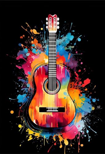 Jigsaw Puzzle 1000 Teile, Klassisches Modeinstrumenten-Musikfestival, Klassische Puzzles, Pädagogisches Spiel Herausforderung Spielzeug, Puzzlespiele für Die Ganze Familie von Generisch