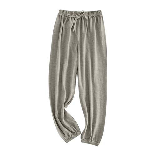 Jogginghose für Jungen, einfarbig, weites Bein, Bündchen, leger, Kordelzug, elastische Taille, Trainingsanzug, Yoga, Laufen, Sport, Sommer-Outwear Jogginghose für Jungen, einfarbig, weites Bein, Bündchen, leger, Kordelzug, elastische Taille, Trainingsanzug, Yoga, Laufen, Sport, Sommer-Outwear von Generisch