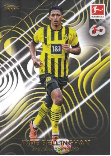 Jude Bellingham Dortmund 60th Bundesliga Exports Topps Fußball Sammelkarte BLE-2 Jude Bellingham Dortmund 60th Bundesliga Exports Topps Fußball Sammelkarte BLE-2 von Generisch