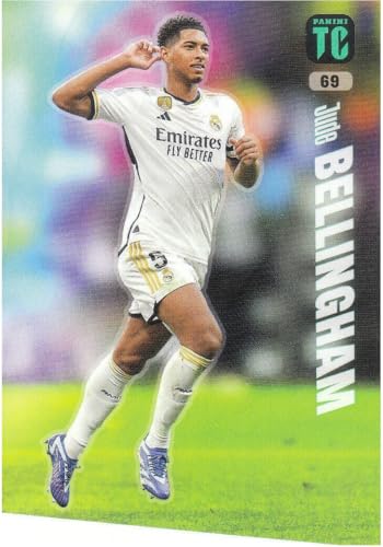 Jude Bellingham Spielernummer 5 R. Madrid, Panini Top Class 2024 Fußball Sammelkarte 69 Jude Bellingham Spielernummer 5 R. Madrid, Panini Top Class 2024 Fußball Sammelkarte 69 von Generisch