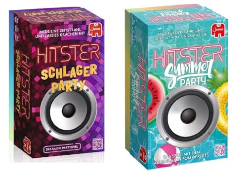 Jumbo Spiele - HITSTER 2er Set - Summer Party + SCHLAGERPARTY-NEU OVP von Generisch