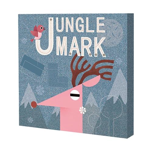 Jungle Animal Matching Puzzle, Tier -Matching -Rätsel | Farbpassungsbrett - Kinder Unterhaltung Gehirn Teaser Spielzeug für kleine Mädchen von Generisch