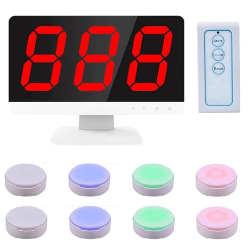Kabelloses Quizspiel Buzzer System mit Fernbedienung, erweiterbar auf 32 Summer, ideal für Spielshows und Klassenzimmer Lernen von Generisch
