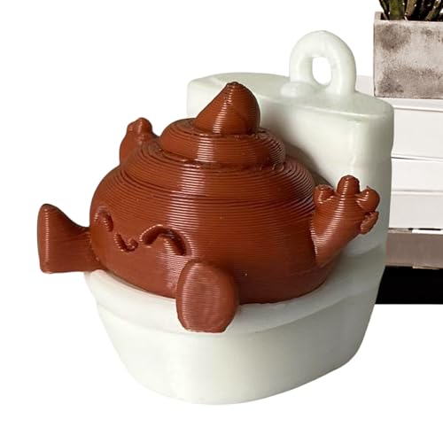 Kacke-Spielzeug - Originelle Kotfigur,3D Druck Kreativ Deko Für Frauen Geburtstag Weihnachten Arbeitsplatz Wohnzimmer Tv Schrank Männer Schreibtisch Kacke-Spielzeug - Originelle Kotfigur,3D Druck Kreativ Deko Für Frauen Geburtstag Weihnachten Arbeitsplatz Wohnzimmer Tv Schrank Männer Schreibtisch von Generisch