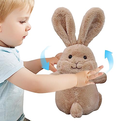 Kaninchenpuppe, Kaninchengefüllte Tier | Süßes 13 -Zoll -Ostern -Plüsch -Hasenpuppe | 360 Grad Rotatable Head Kaninchen zum Geburtstag, Urlaub, Sofa, Schlafzimmer, Autodekoration Kaninchenpuppe, Kaninchengefüllte Tier | Süßes 13 -Zoll -Ostern -Plüsch -Hasenpuppe | 360 Grad Rotatable Head Kaninchen zum Geburtstag, Urlaub, Sofa, Schlafzimmer, Autodekoration von Generisch